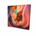 Fondo 16 x 16 in. Inside View of Antelope Canyon-Print on Canvas FO2775117